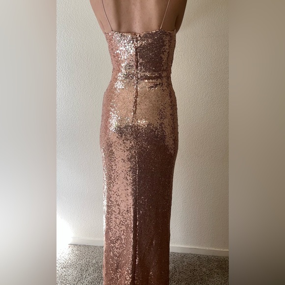 Rose gold Long Dress - Picture 4 of 4